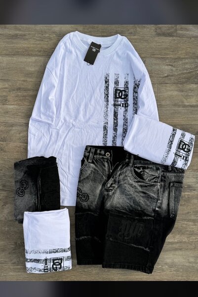 Set t-shirt et shorts décontractés