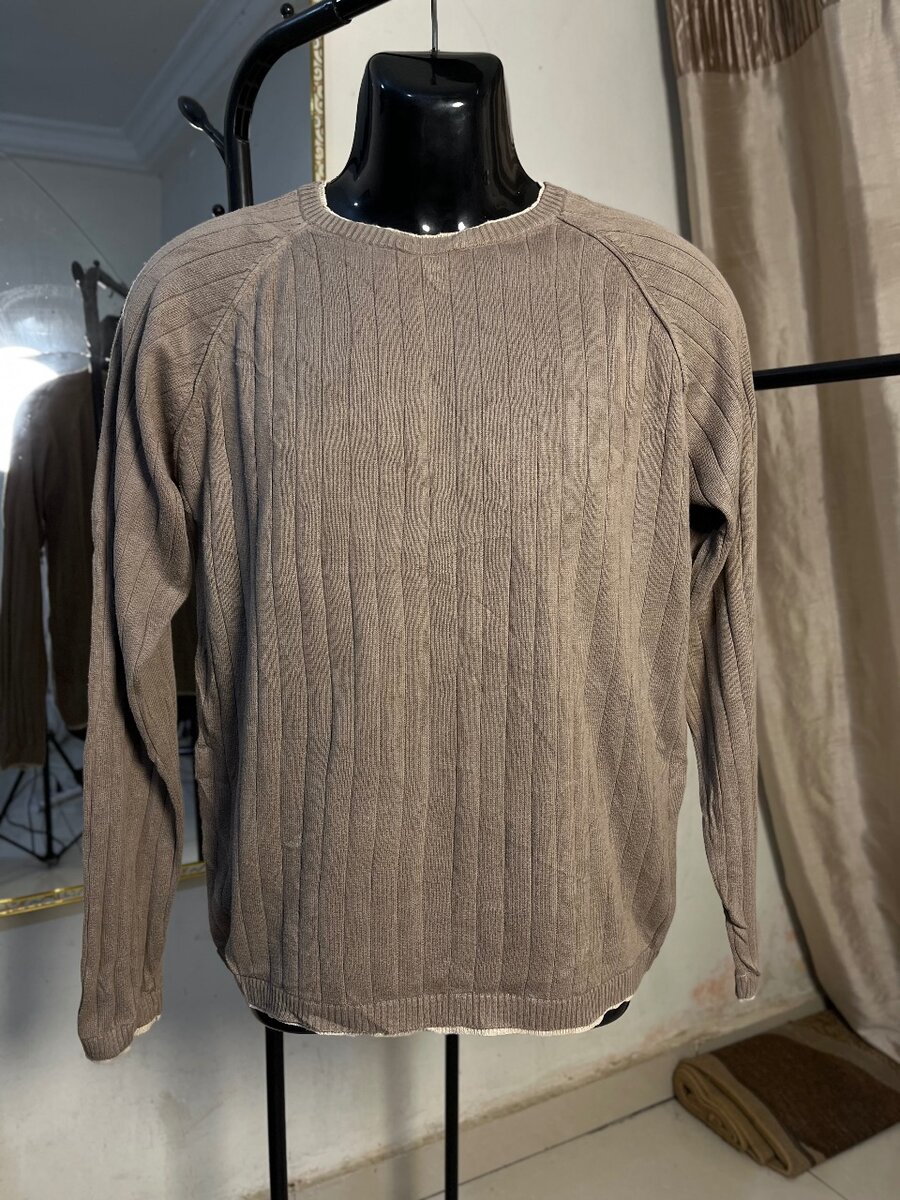 Men's Beige Sweater