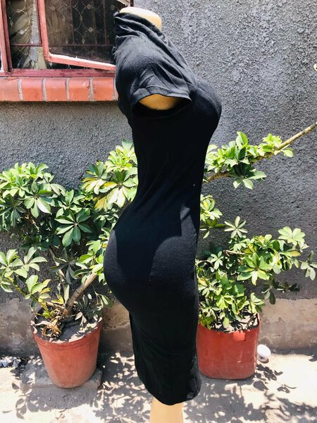 black dress