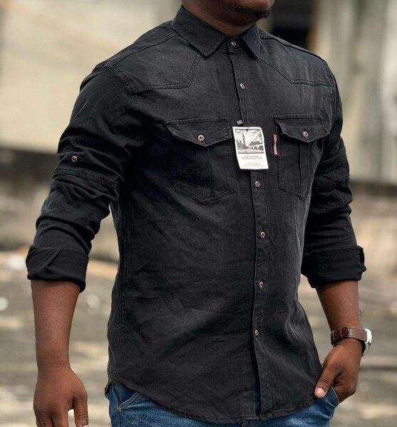 Chemise jeans