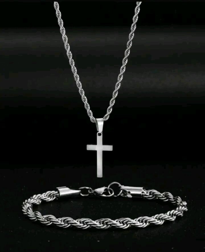 Collier et Bracelet Croix