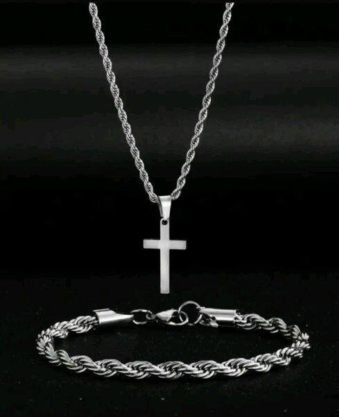 Collier et Bracelet Croix