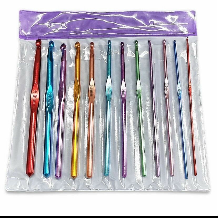 Aluminum crochet hook