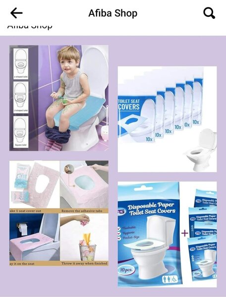 Protège WC jetables