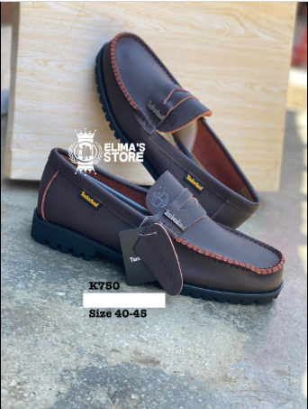 brown loafers