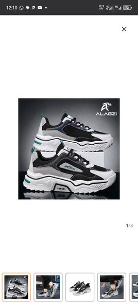 Baskets Alagzi Chunky Noir
