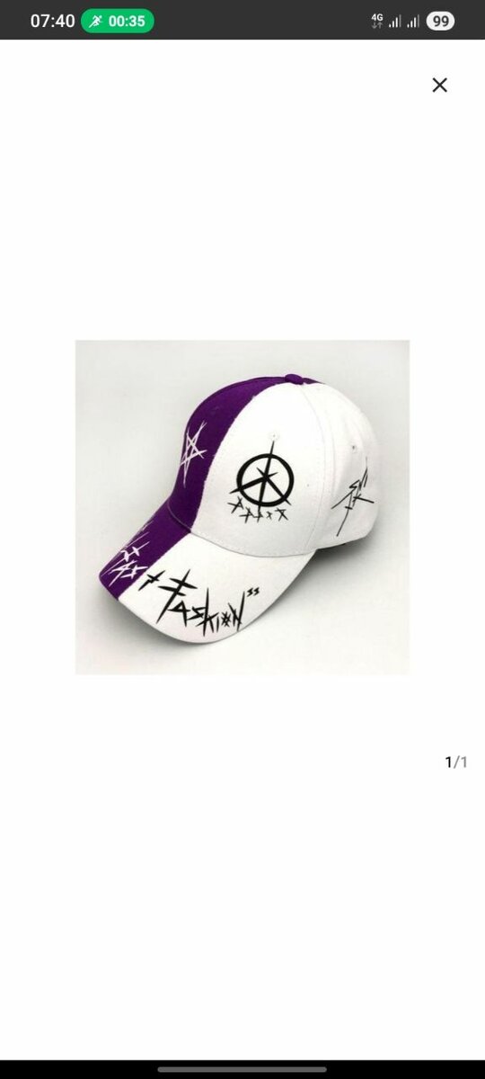 Casquette unisexe streetwear