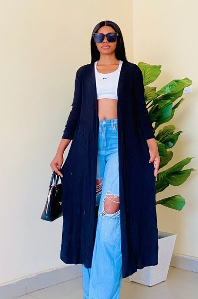 Cardigan blue large