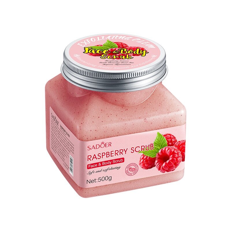 Exfoliating face and body scrub