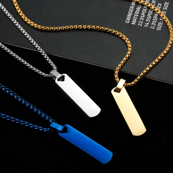 Collier H inoxydable