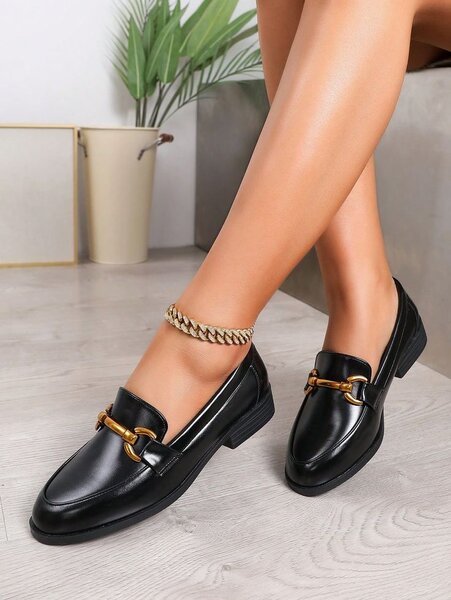 Mocassins en cuir élégants