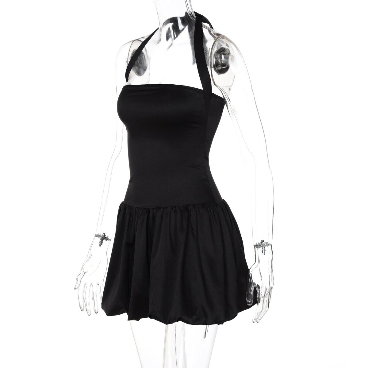 HALTER NECK DRES