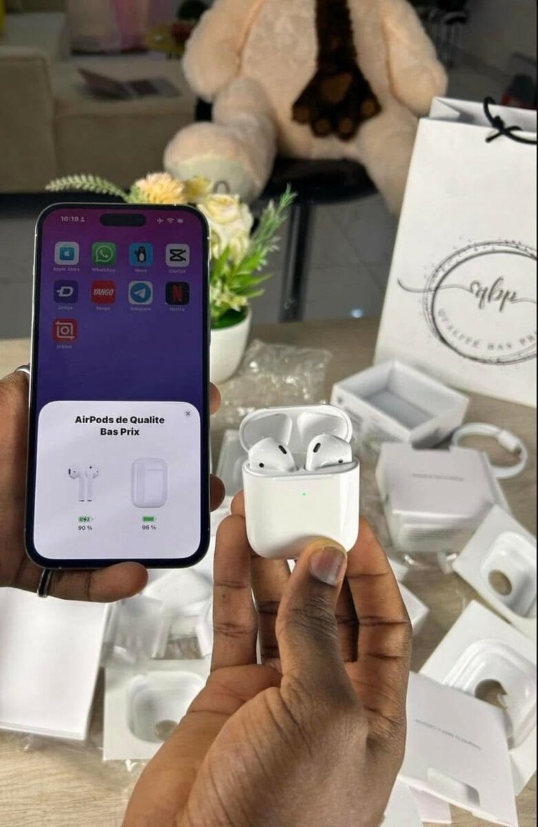 AirPods 2e génération écouteurs sans fil