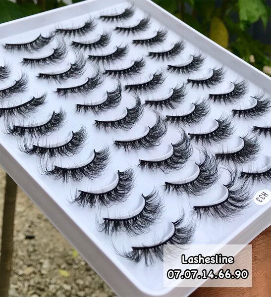 Faux cils naturels réf#H33