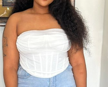 White Corset Top