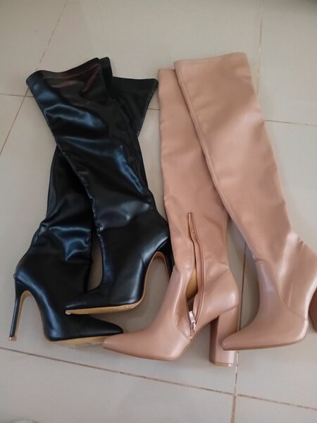 Knee high boots
