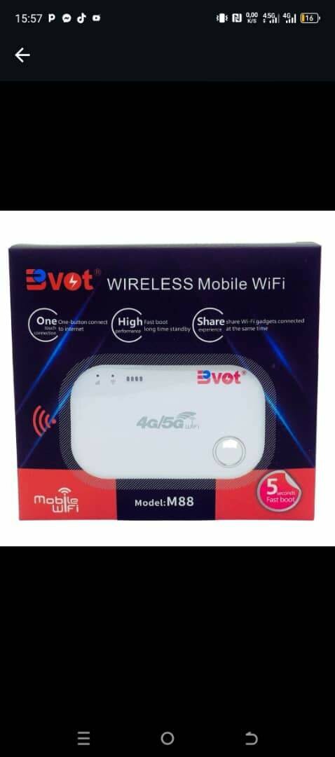Wi-Fi pocket bvot