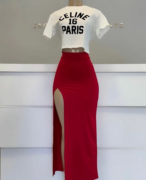 Long skirt and top