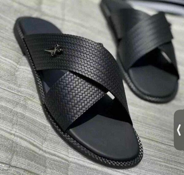 Quality leather slippers