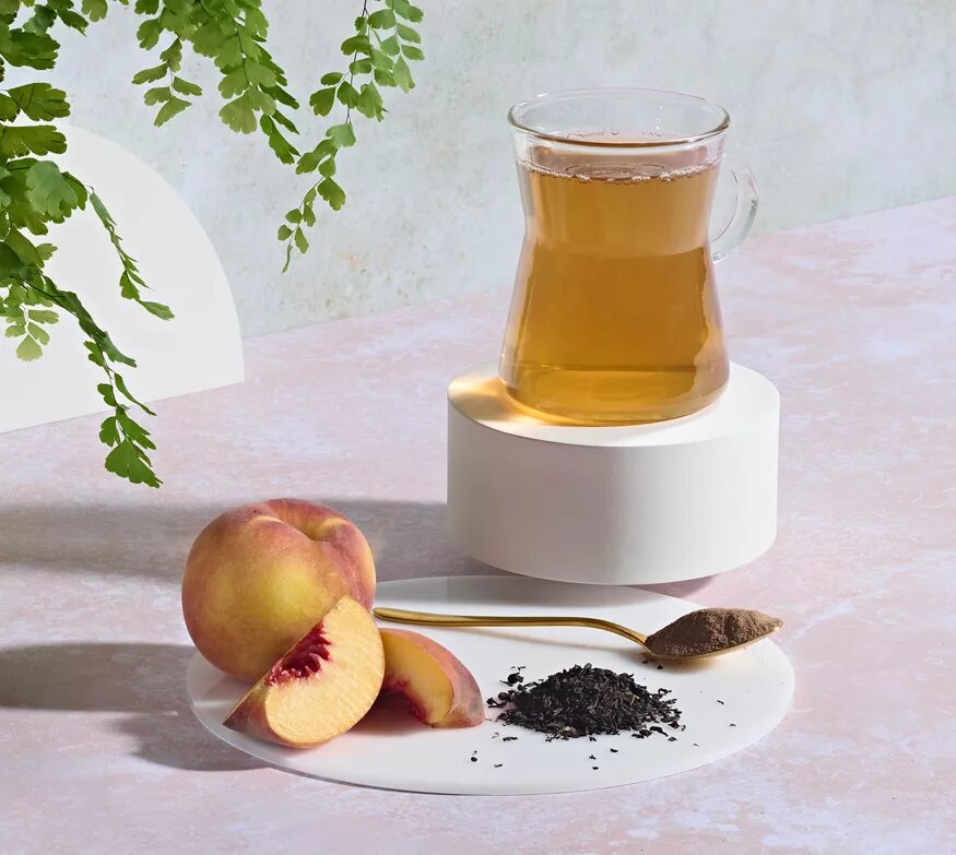 Instant Herbal Beverage with Tea Extracts ( Peach)