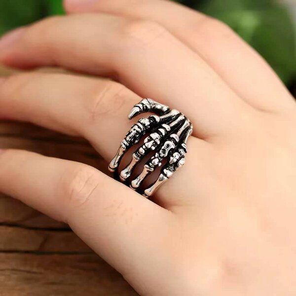 Bague inoxydable - Gothique