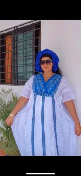 Boubou en dentelle