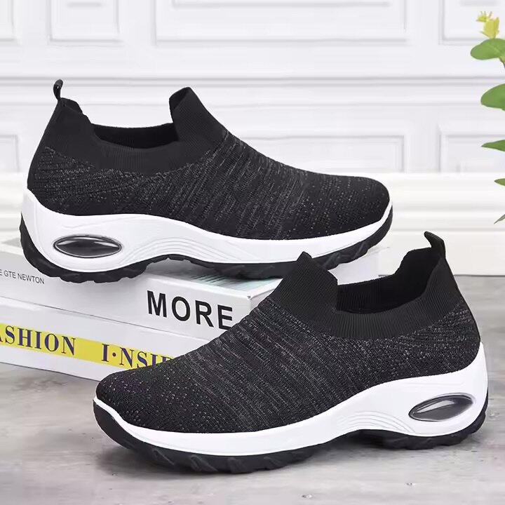 1201 Cushion Workout Socks Shoes Women Loafers Ladies Zapato