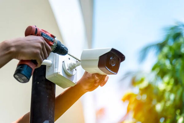 Electrical fencing installation and CCTV security cameras