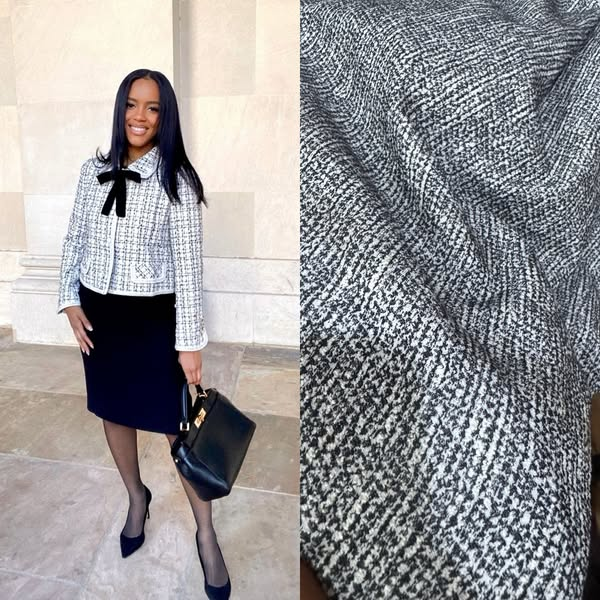 grey tweed