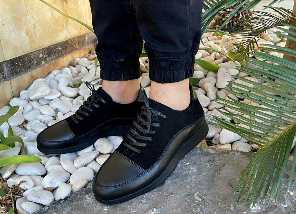 Sneakers noirs élégants