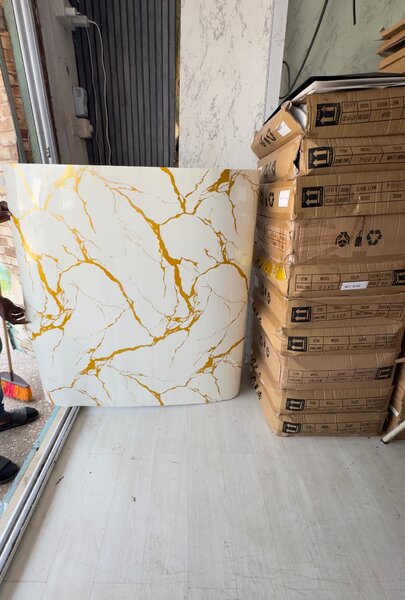 Marble sheet sticker