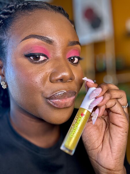 Yellow glossy