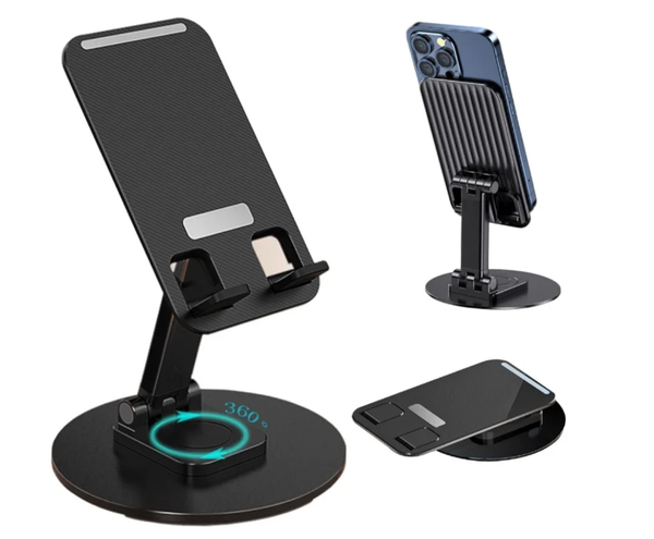 Support Téléphone 360° Pliable