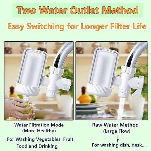Ace Elec ACE Filtre à Eau Pour Robinet à Cinq Couches Lavable