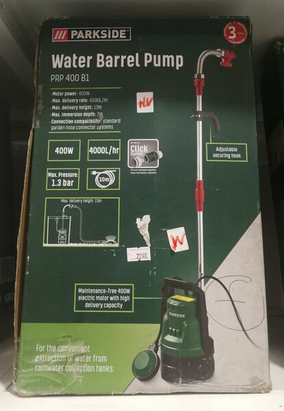 Water Barrel Pump