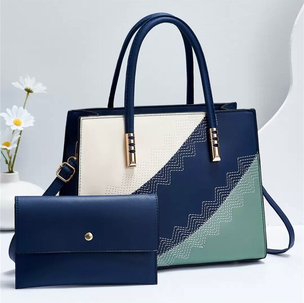 3coloured handbag