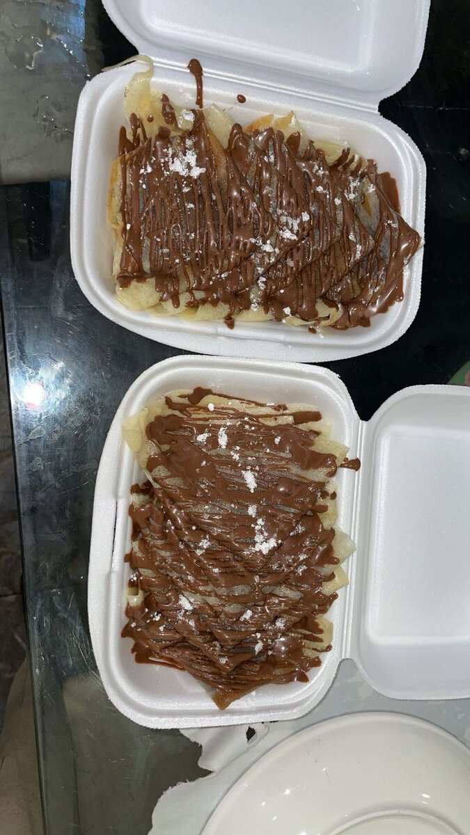 Crêpes nutella