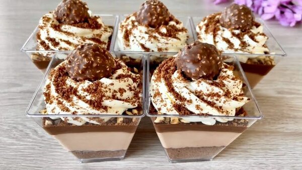 Délice Ferrero en Verrine
