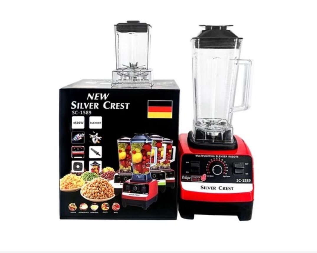 2.0L - 4500W - Heavy Duty Commercial Blender With Grinder -