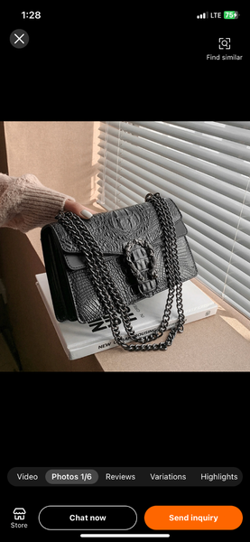 Croc body bag