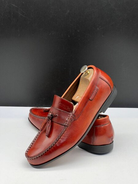 Mocassin en cuir