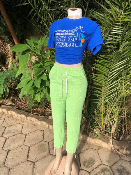 Thrift sweatpants