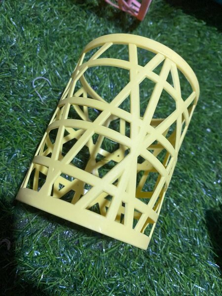 Makeup brush basket