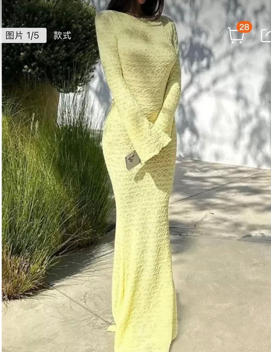 Robe en dentelle
