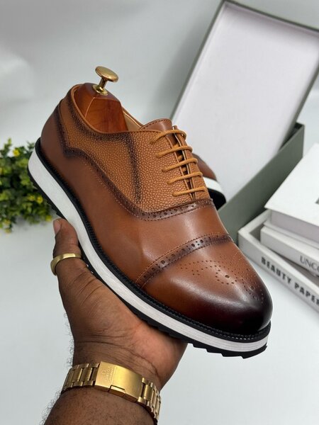 BERLUTI BROWN AND WHITE