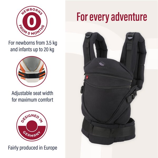 Porte-bébé ergonomique tout-en-un