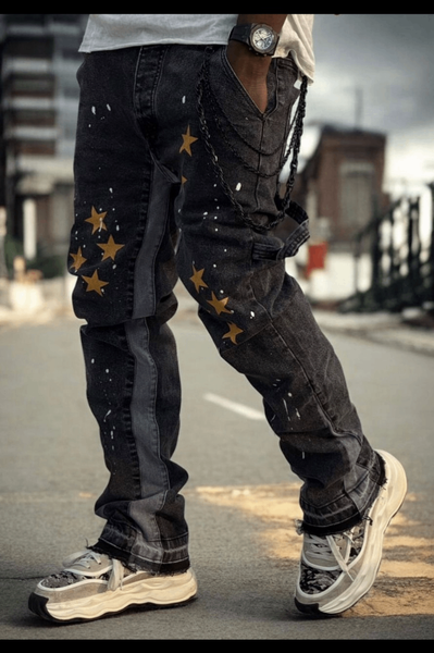 Jeans streetwear homme tendance