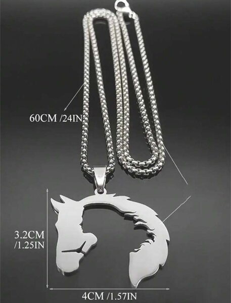 Fadeless Horse Head Necklace