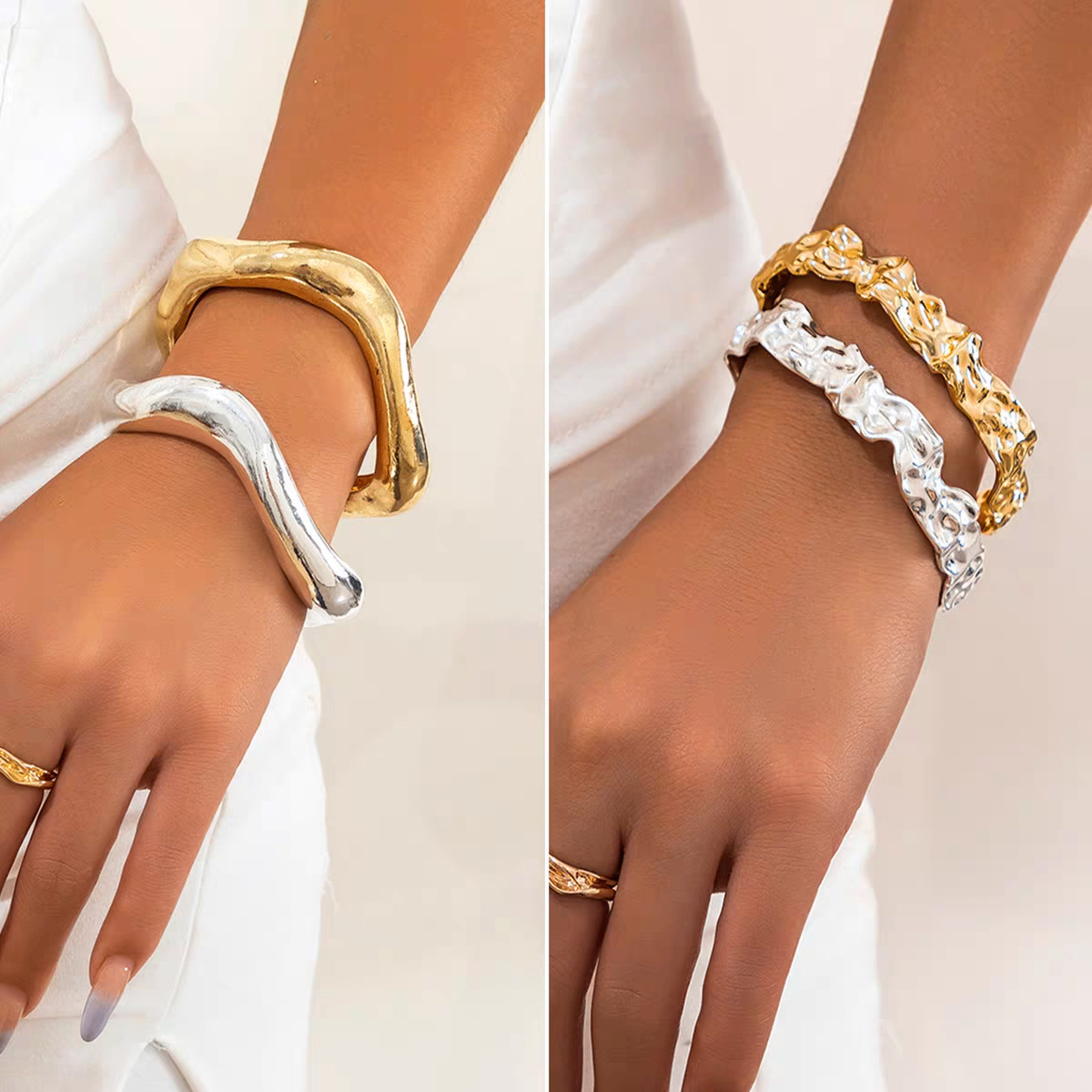 Chunky bracelets non fade