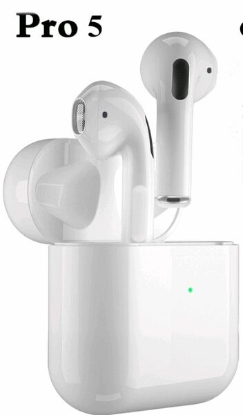 Écouteur bluetooth Pro 5 blanc